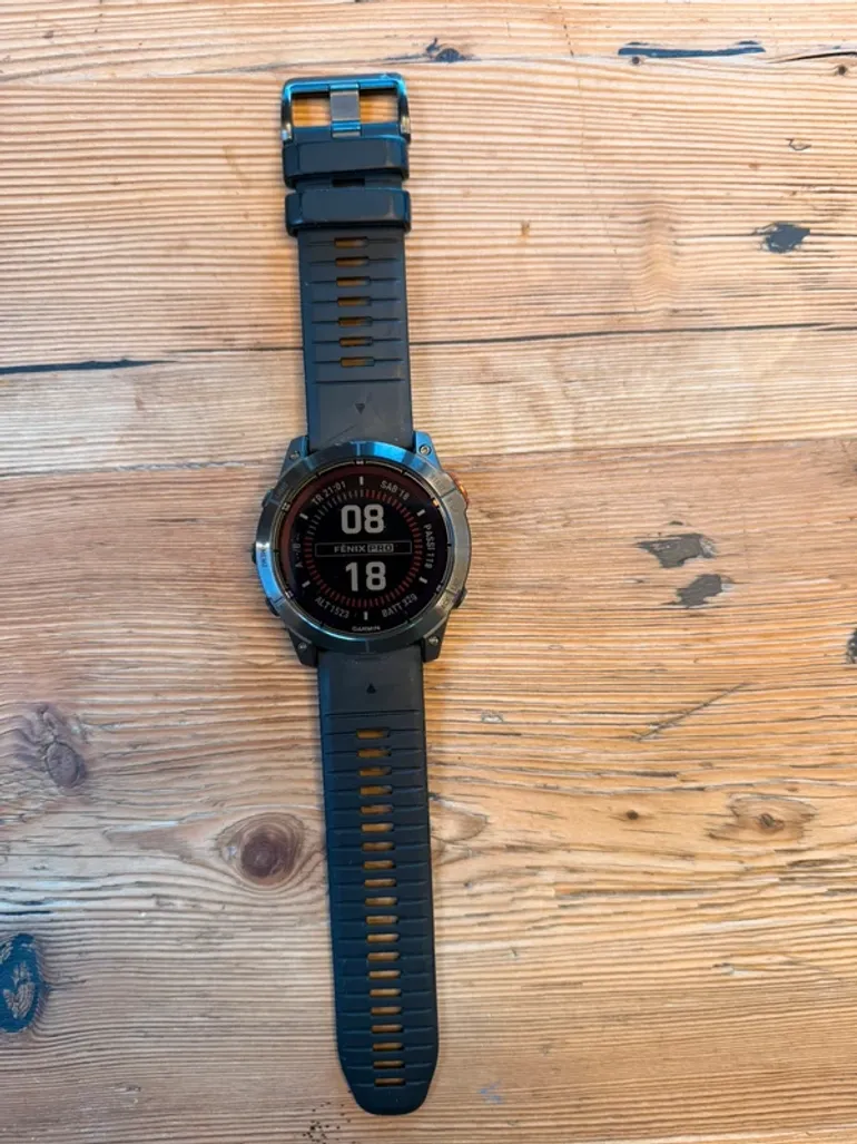 Used Garmin Fenix 7x Pro Solar bike — image 2 of 5
