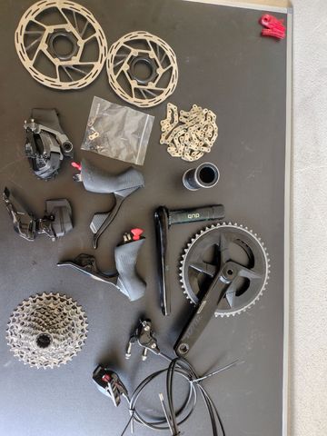 Brugt Sram Rival AXS eTap 12v Groupset Groupset