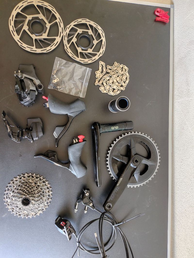 Used Sram Rival AXS eTap 12v Groupset Groupset