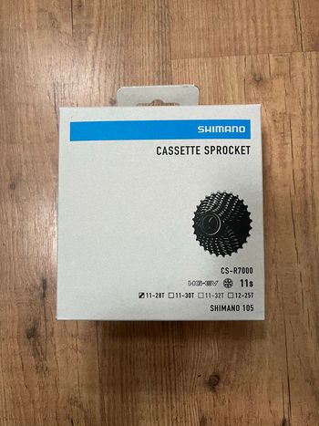 Brugt Shimano 105 CS-R7000 11-speed 11-28 Cassette 2026 Drivetrain & Pedals