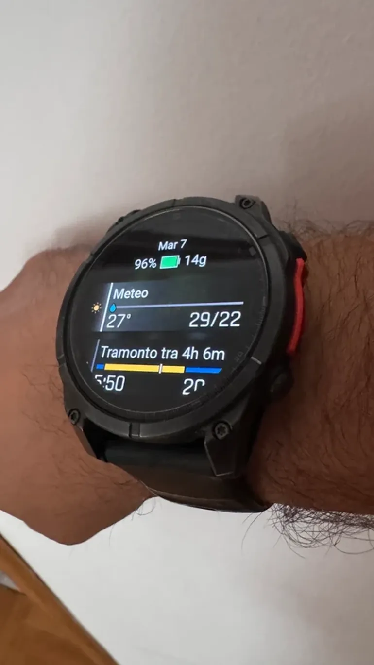 Used Garmin fenix 8 amoled 47mm 2025 bike — image 4 of 5