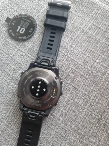Used Garmin fenix 7 pro sapphire titanium bike — image 3 of 7