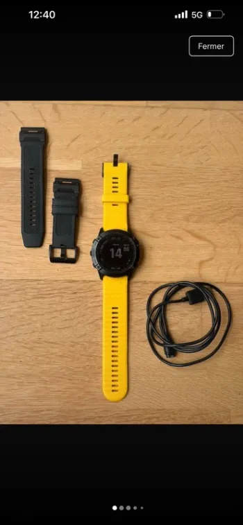 Used Garmin Fenix 6X Pro Electronics