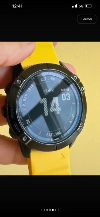 Used Garmin Fenix 6X Pro bike — image 2 of 2