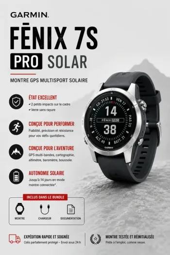 Gebrauchtes Garmin Fenix 7S Pro Solar Electronics