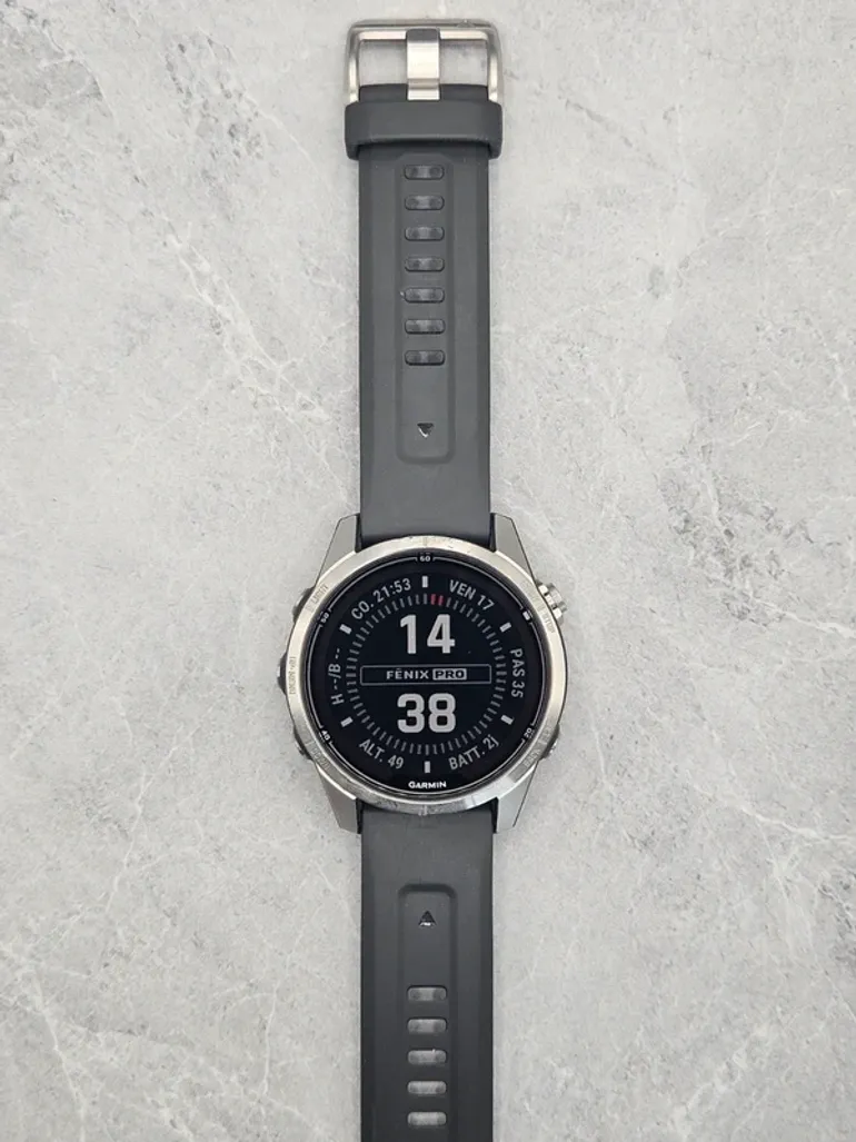 Used Garmin Fenix 7S Pro Solar bike — image 4 of 15