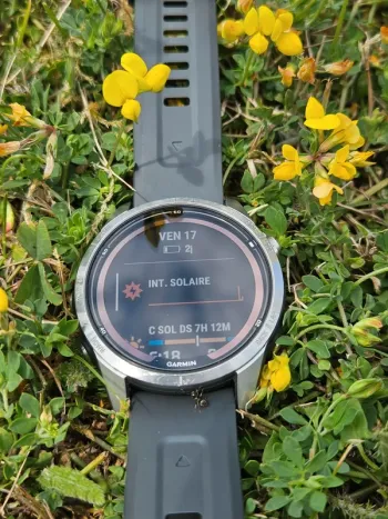 Used Garmin Fenix 7S Pro Solar bike — image 15 of 15