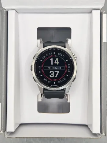 Used Garmin Fenix 7S Pro Solar bike — image 3 of 15