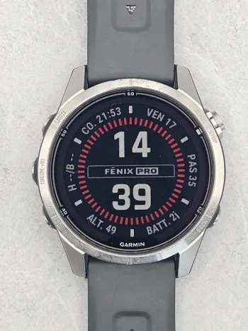 Used Garmin Fenix 7S Pro Solar bike — image 7 of 15