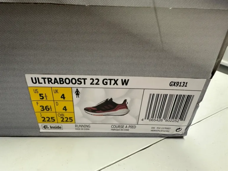 Brugt Adidas Ultraboost 22 GTX bike — billede 5 af 6