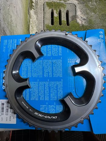 Tweedehands Shimano Dura-Ace 9000 Chainring 50T Drivetrain & Pedals