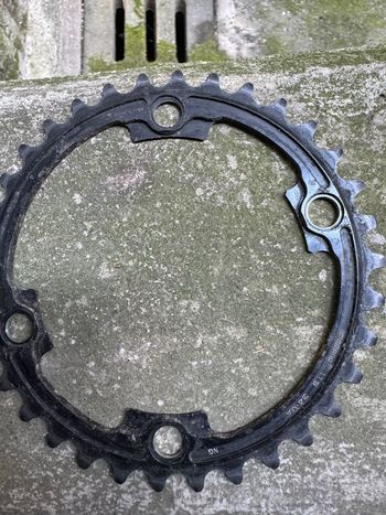 Tweedehands Shimano Dura-Ace 9000 Chainring 34T Drivetrain & Pedals