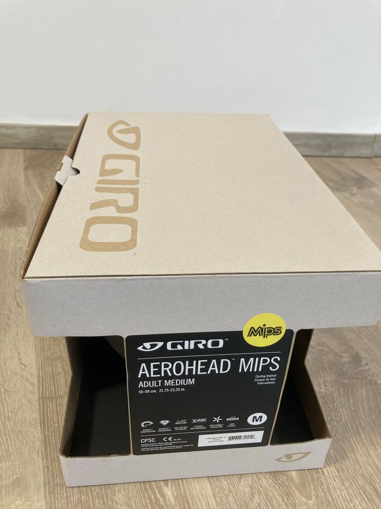 Brugt Giro Aerohead MIPS Helmet bike — billede 5 af 5