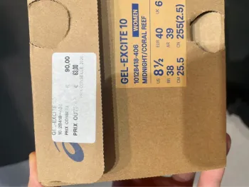 Použité Asics GEL-EXCITE 10 bike — obrázek 2 z 3