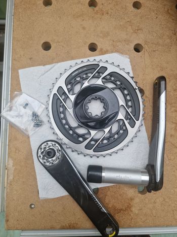 Used Sram Red Crankset Drivetrain & Pedals
