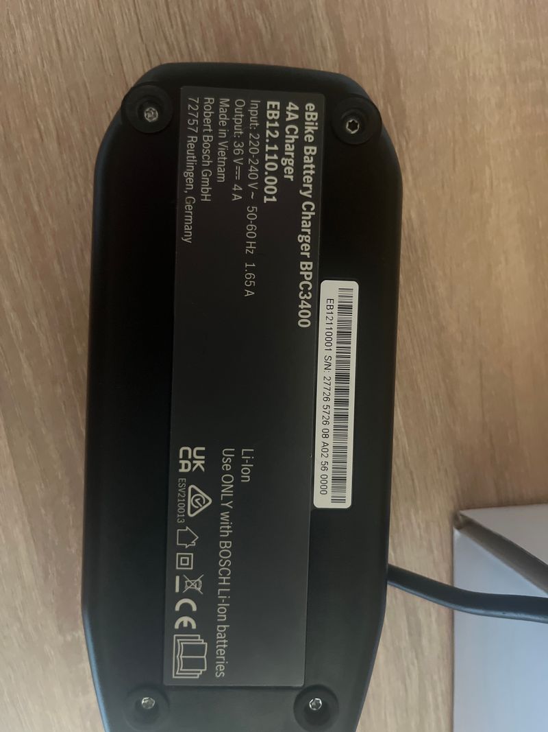 Used Bosch Smart System Charger 2025 Cycling Accessories