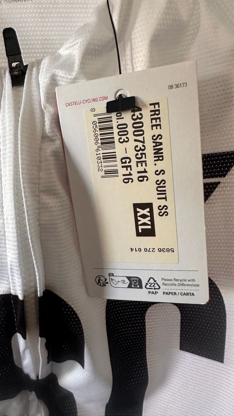 Używany Castelli Trisuit 2025 bike — zdjęcie 5 z 5