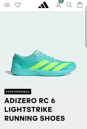 Brugt Adidas Adizero RC 6 bike — billede 5 af 5