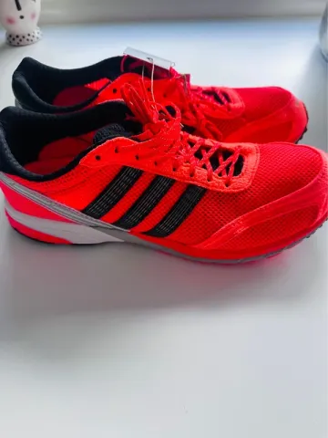 Brugt Orange Adizero Adios Running Shoes