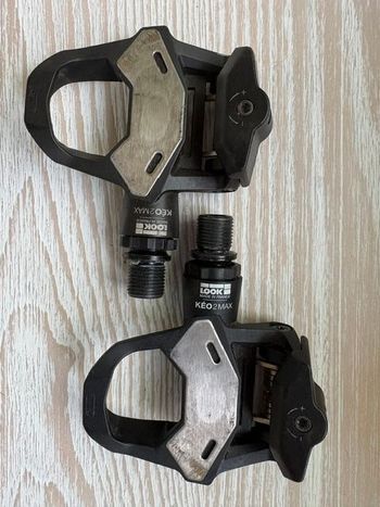 Used Look Keo 2 Max Drivetrain & Pedals