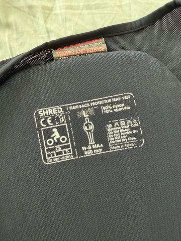 Używany shred Flexi Back Protector Trail Vest 2025 bike — zdjęcie 3 z 4