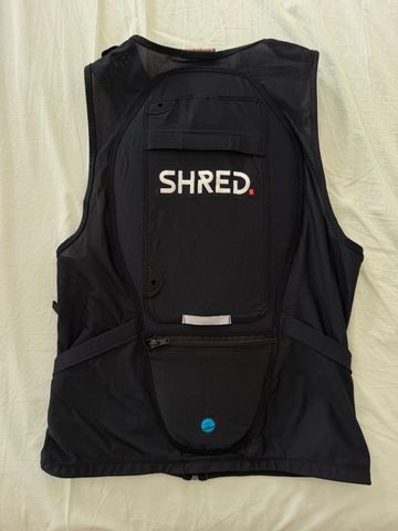 shred Flexi Back Protector Trail Vest 2025 Cycling Clothing usato