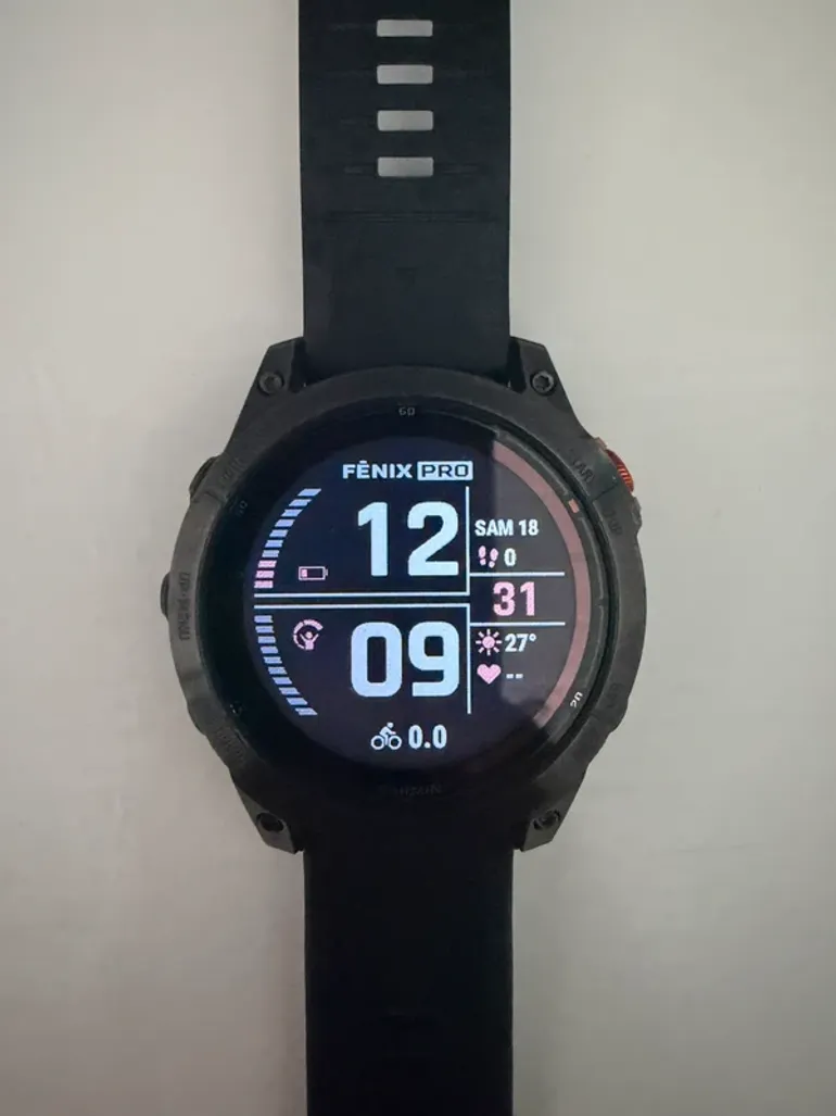 Used Garmin fenix 7 pro solar bike — image 2 of 3
