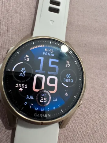 Tweedehands Garmin Fenix 8 Amoled Sapphire 43MM bike — afbeelding 2 van 7