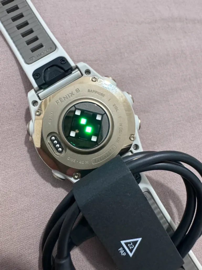 Tweedehands Garmin Fenix 8 Amoled Sapphire 43MM bike — afbeelding 6 van 7