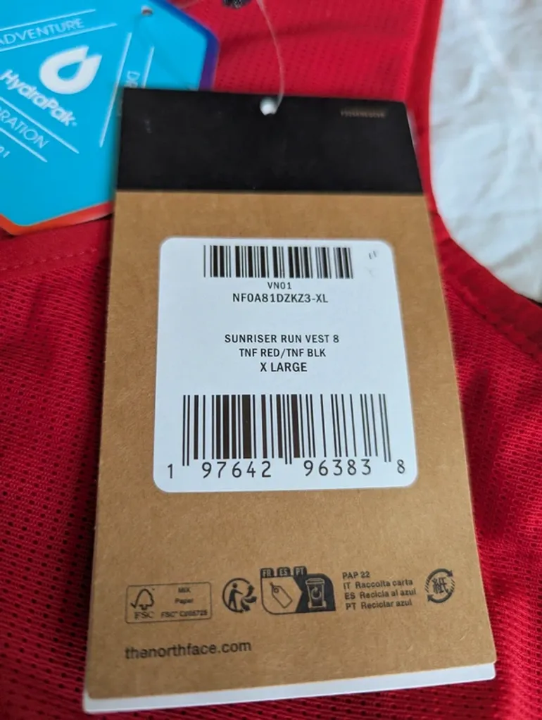 The North Face Sunriser Run Vest 8 bike d'occasion — image 8 sur 9