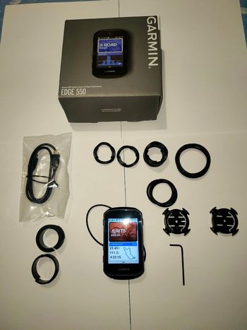 Used Garmin Edge 550 GPS Cycling Computer Cycling Accessories