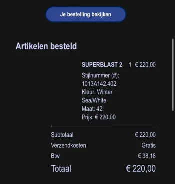 Brugt Asics Superblast 2 bike — billede 6 af 6