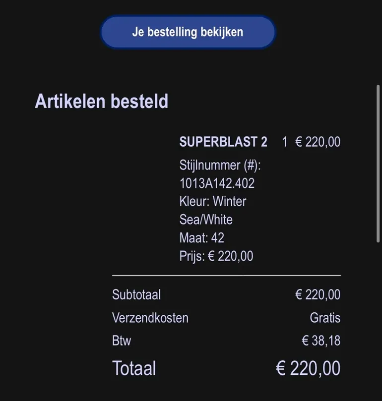 Brugt Asics Superblast 2 bike — billede 6 af 6