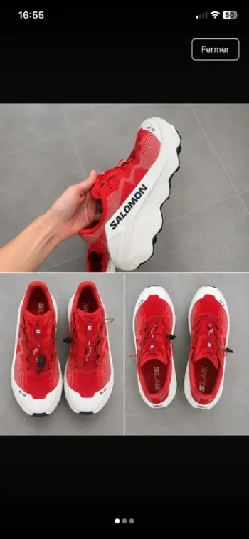 Used Salomon S-Lab Ultra Glide Running Shoes