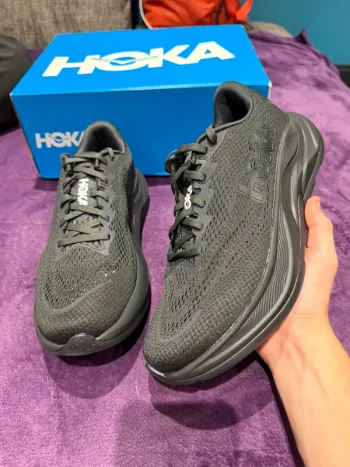Used Hoka Laufschuhe Schwarz Running Shoes