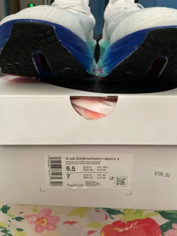 Used Nike Air Zoom Alphafly Running Shoes