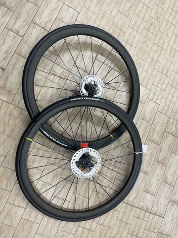 Used MAVIC KSYRIUM PRO CARBON UST DISC Wheels