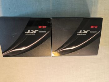 Used Shimano Deore XT SW-M8050 2/3x11 Speed Shift Set Drivetrain & Pedals