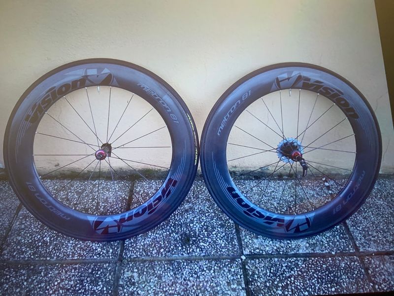 Used Vision Metron 81 SL Wheelset 2015 Wheels