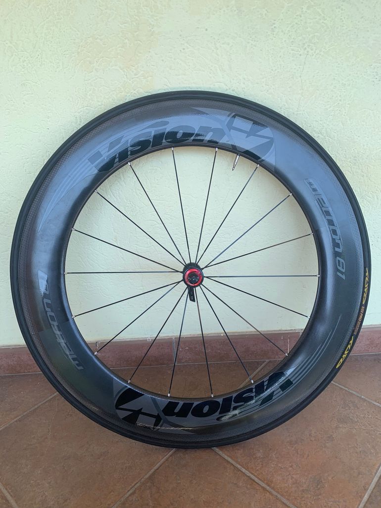 Brugt Vision Metron 81 SL Wheelset 2015 bike — billede 8 af 9