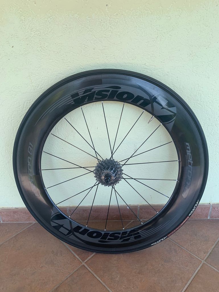 Brugt Vision Metron 81 SL Wheelset 2015 bike — billede 2 af 9