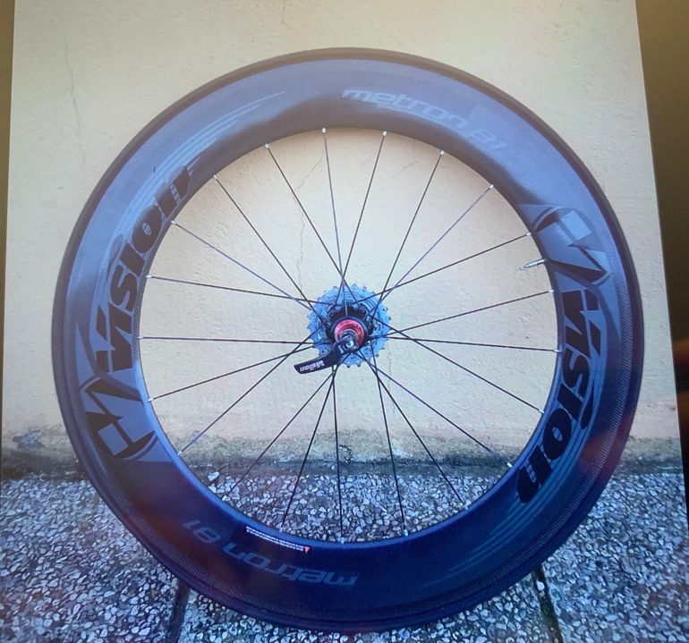 Brugt Vision Metron 81 SL Wheelset 2015 bike — billede 9 af 9