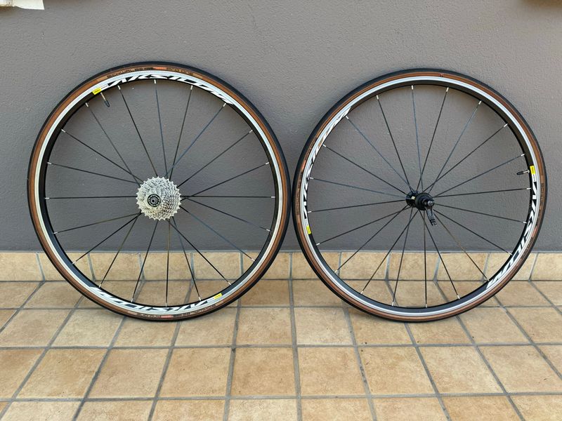 Used Mavic Aksium Rim Brake Wheelset 2017 Wheels