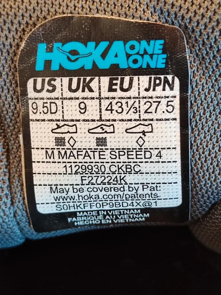 Hoka Mafate Speed 4 bike d'occasion — image 4 sur 14