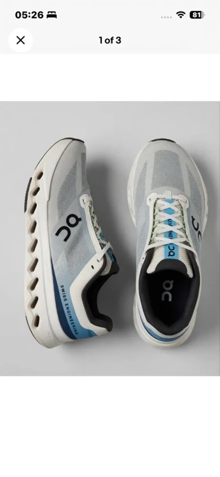 Used On Running Cloudsurfer Next bike — image 3 of 3