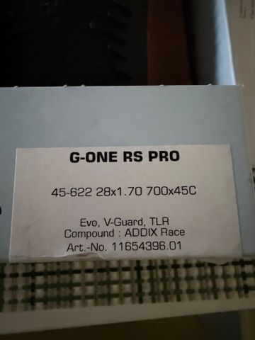 Brugt Schwalbe G-One RS Pro bike — billede 3 af 3