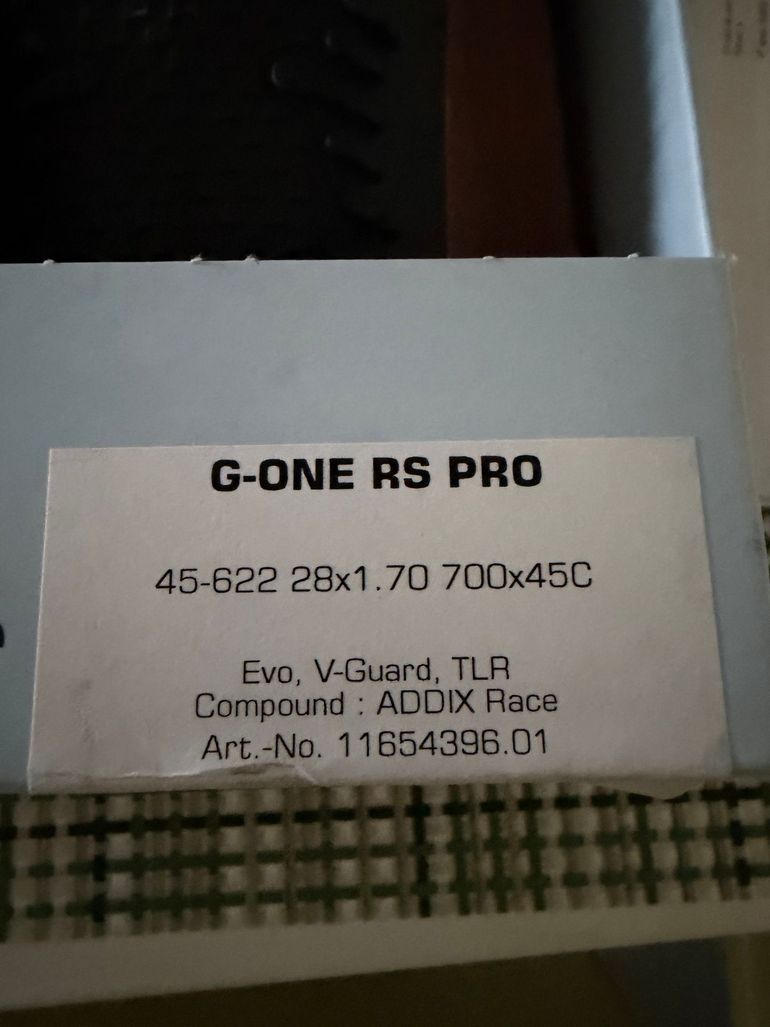 Brugt Schwalbe G-One RS Pro bike — billede 3 af 3