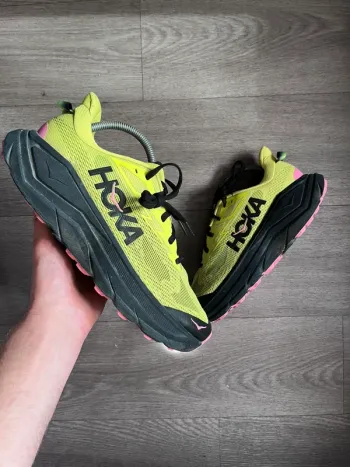 Used Rose Hoka Challenger ATR 5 Running Shoes