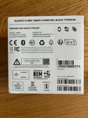 Used Suunto 9 Black Titanium bike — image 2 of 5