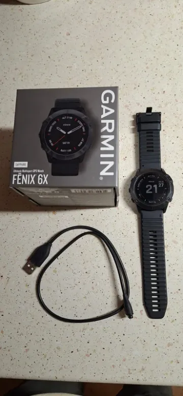 Used Garmin Fenix 6 Sapphire bike — image 2 of 2